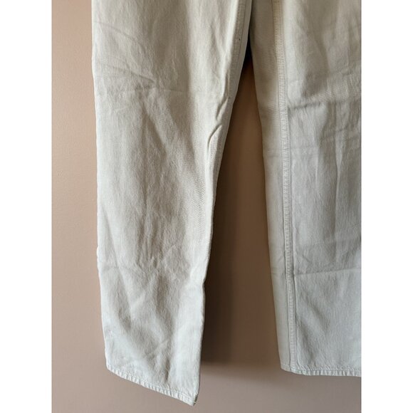 Abercrombie & Fitch The Loose High Rise Jean Tan Baggy Straight Leg 26/2L - Picture 9 of 9